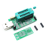 Programador Usb Ch341a Bios Eeprom 24 25 Spi Flash Zocalo