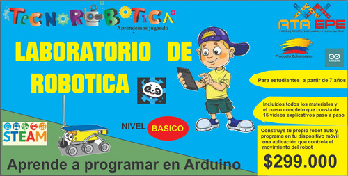 Kit De Robótica Para Niños Incluído Curso