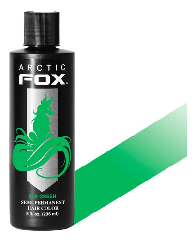 Iris Green Tinte Verde Arctic Fox 4oz  Manic Panic Suavecito