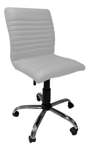 Sillón Oficina Escritorio Indar S7   Cromado Tapizado 