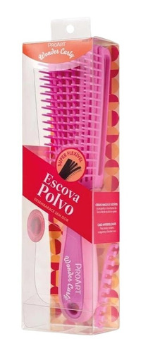 Proart - Wonder Curly Escova Polvo Rosa