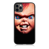 Funda Protector Para iPhone Chucky Muñeco Cara Diabolica 