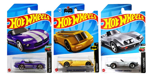 Genial Set Especial 3 Pack Hot Wheels Carritos De Coleccion