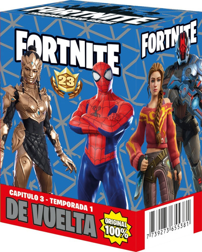 Cartas Fortnite - Caja Cualquier Color