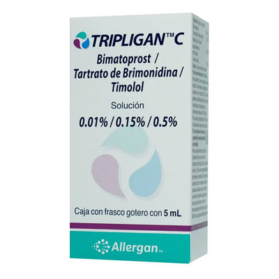 Tripligan C Solución 0,1 Mg\u002F1,5 Mg\u002F5 Mg, 1 Frasco Gotero 5 Ml | Envío gratis