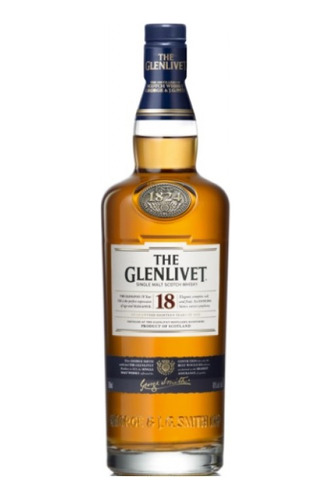 Whisky Glenlivet 18 Años - mL a $929