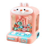 Máquina De Uñas De Juguete Para Niños, Minijuego Rabbit