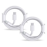 Cable De Carga Rápida Tipo C Para iPhone 8 11 12 De 1.5 M