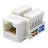 Jack Rj45 Hembra Cat Categoria 6 Ficha Conector Red Utp X10