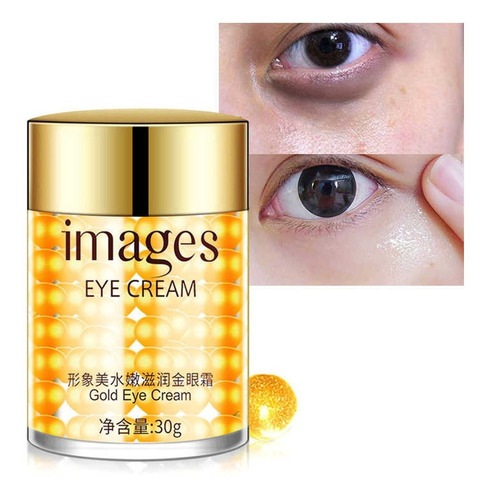 Crema Ojos 24k Gold Bolsas Obscuras Desvanece Arrugas Full Tipo De Piel Todo Tipo De Piel