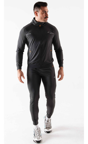 Conjunto Deportivo Hombre Campera Pantalon I Run Cd:1869