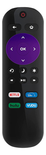 Reemplace El Control Remoto Ir For Onn Roku Tv K