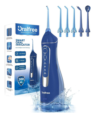 Irrigador Dental De Agua Inalámbrico, 4 Modos, Oralfree