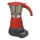 Cafetera Espresso Bene Casa, Cap 1.4 L, 800 W, Rojo