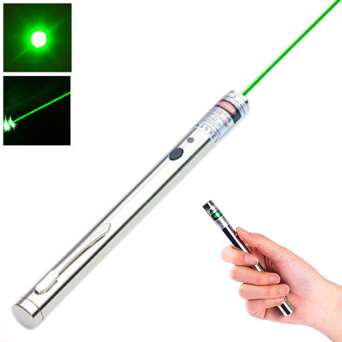 Caneta Laser Pointer Green Longo Alcance Super Potente 500m 