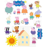 Stickers Vinil Decorativo Peppa Pig Casa