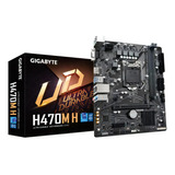 Motherboard Gigabyte H470m H Intel 10ma Gen 10 Lga1200 Color Negro