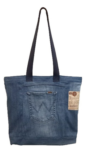Bolso Tote Shopping Bag Jean Reciclado