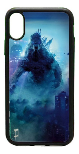 Funda Protector Para iPhone Godzilla Dark