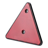 Reflector Triangular Safty, Rojo, Para Camiones Y Remolques