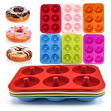 Molde Silicona Para Donut  Donas  Antiadherente Horno X  6