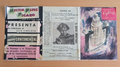 Programa Gran Teatro Opera - El Grito Año 1963