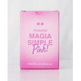 Pequeño Magia Simple Pink Rosa Cápsula Dorada Mini Oráculo