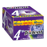 4´s Mora Azul Trident 40 Pzas