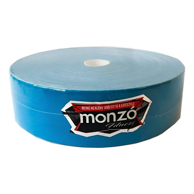 Cinta Kinesiológica Monzó Azul 35m x 5cm Hipoalergénica Resistente al Agua | Meses sin interés