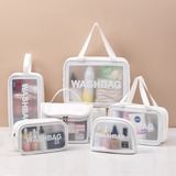 6pcs Neceser Bolsa De Viaje Cosmetiquera Impermeable Washbag