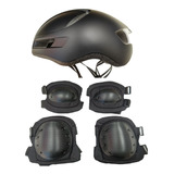 Pack Protección Adulto Casco Bici Ajusta+ Rodillera + Codera