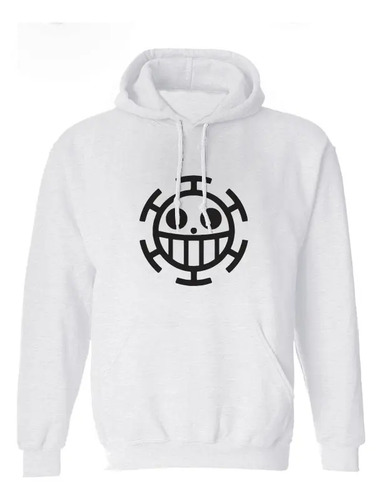 Sudadera Con Gorro Bandera Pirata Traflagar Law One Piece103