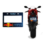 Marco Portaplacas Universal Moto/motoneta Red Bull Racing