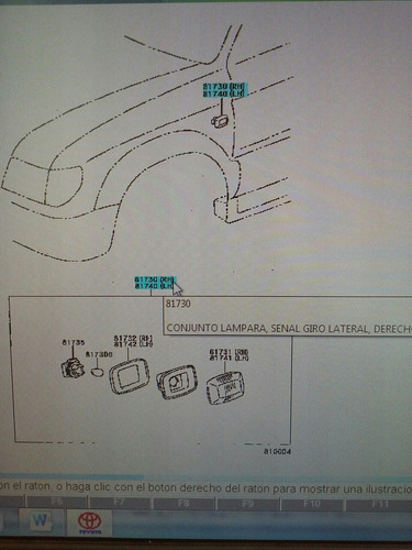 Cocuyo De Guardafango De Toyota Meru / Fj Cruiser Foto 5