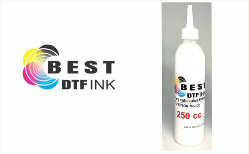 250 Cc Tinta Blanca Para Impresión Dtf Best La Mejor Calidad
