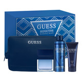 Estuche Guess Seductive Blue 4 Piezas Caballero ¡¡original ¡