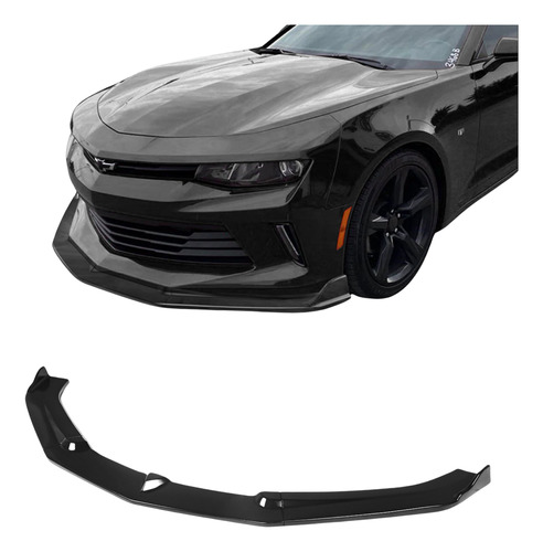 Spoiler Dianteiro Chevrolet Camaro Black Piano Zl1 Front Lip