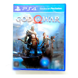 God Of War Ps4 Playstation 4 Sony