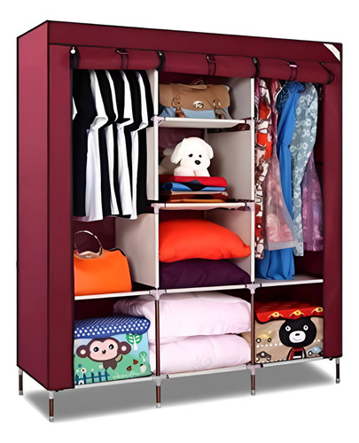 Closet Organizador De Ropa Desarmable 8 Estantes Model88130