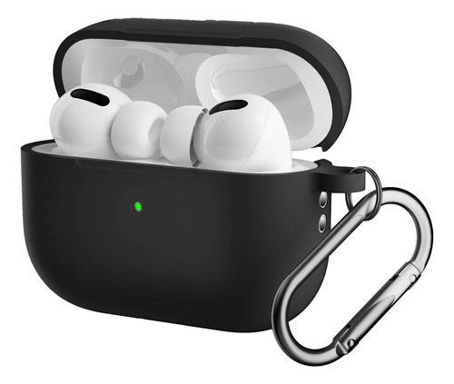 Funda Para AirPods Pro 2 De Silicona Protectora Con Gancho