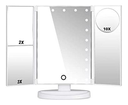 Hamswan Sm217-dl Maquillaje Espejo Visualizacion Táctil Led 