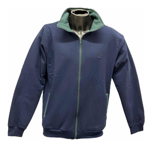 Campera Sport Hombre Frisa Premium Con Cierres Ghy Polo Club