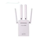 Repetidor Wifi 2800m 4 Antenas Amplificador De Sinal