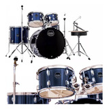 Bateria Mapex Prodigy Royal Blue - Ferragens, Pedal E Banco