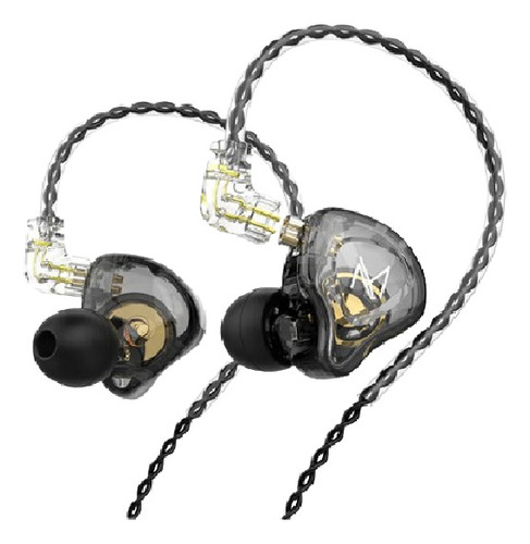 Audífonos In-ear Trn Mt1 Negro Sin Microfono Monitores