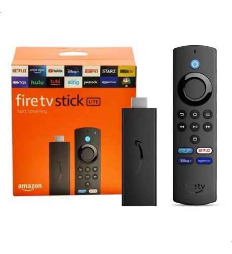 Fire Tv Stick Tv Box Lite 2 Full Hd 8gb Preto Com Nota Fisca