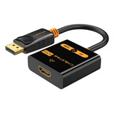 Adaptador Displayport Para Hdmi 4k 30hz Ativo Cabletime