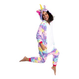  Pijama Unicornio Infantil Adulto Macacão Kigurumi Cosplay