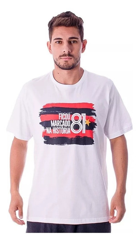 Camisa Oficial Flamengo History Ano 1981 Braziline