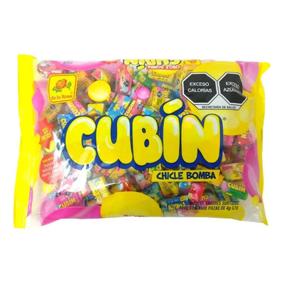Goma De Mascar Chicle Bubín De La Rosa 100 Piezas | MercadoLibre